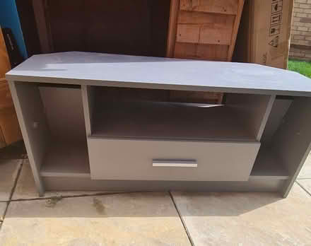 Photo of free TV Stand, Grey. (Kettering NN15) #1