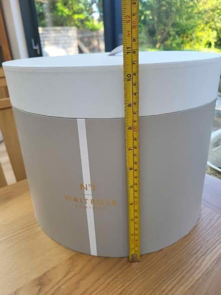 Photo of free Large cardboard circular hamper box (Sidcup) #1