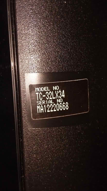 Photo of free Panasonic 32 inch TV (Campbell, los gatos)