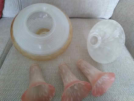 Photo of free Vintage Glass Lampshades (Penzance TR18) #1