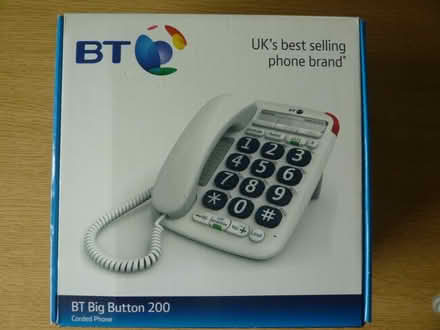 Photo of free BT Big Button 200 phone (Congleton CW12) #1
