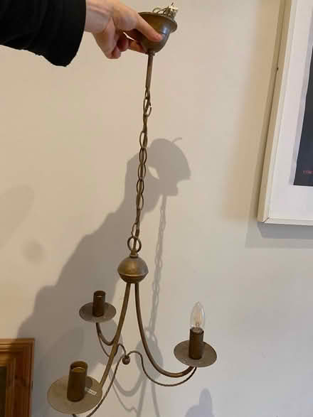 Photo of free Candelabra style ceiling light (Brookwood GU24) #1