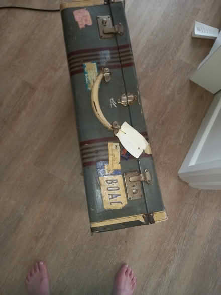 Photo of free Old suitcase (Weston bath) #2