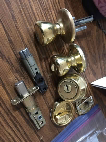 Photo of free 2 Used Exterior Door Knobs (set) (Catonsville) #1