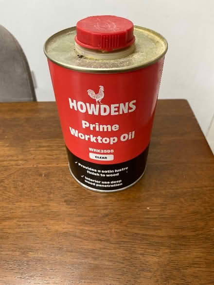 Photo of free Howdens work top oil (Aldrington BN3) #1