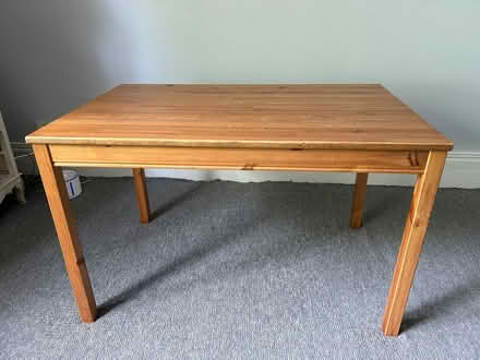 Photo of free wood table for 4 people (Hammersmith and Fulham) #1