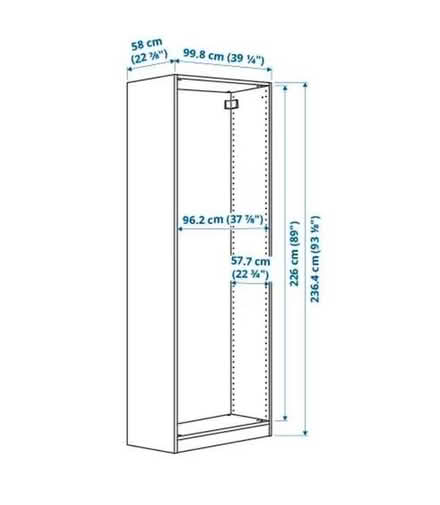 Photo of free Tall IKEA wardrobe frame (E4) #1