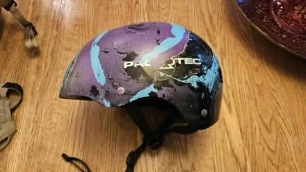 Photo of free Kids bike helmet (Prestwich M25) #1