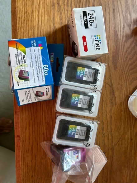 Photo of free NEW Assorted Ink Cartridges (Bridgeport -Brooklawn section) #1