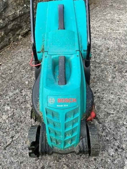 Photo of free Bosch electric lawnmower (Radstock) #2