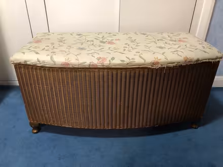 Photo of free Genuine Lloyd Loom blanket box (TW7 Near Osterley House NT) #1