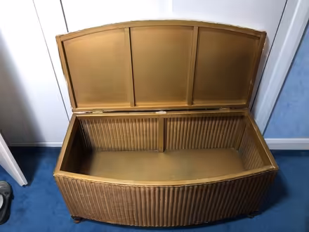 Photo of free Genuine Lloyd Loom blanket box (TW7 Near Osterley House NT) #3