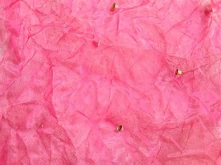 Photo of free red chiffon or gauze fabric with little bells on (New Hinksey OX1) #1