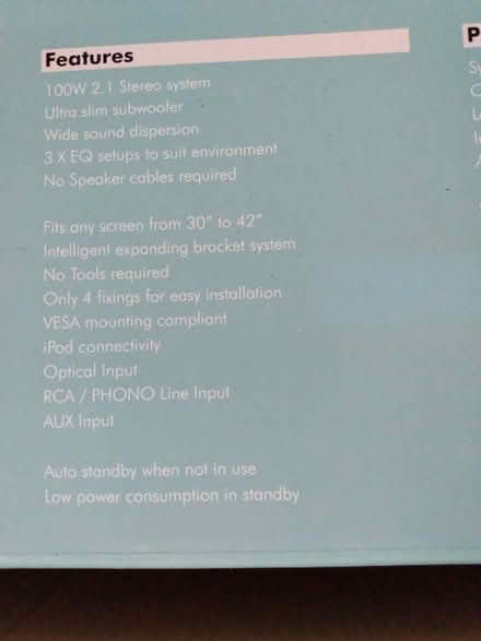 Photo of free 100W TV sound system (Shurdington GL51) #3