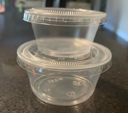 Photo of free Ramekins with lids (used) (Winston Churchill & Hwy 403) #2