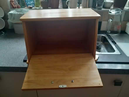 Photo of free Wooden bread bin (B80 Studley) #2