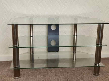 Photo of free Glass TV Stand (Littleborough OL15) #1