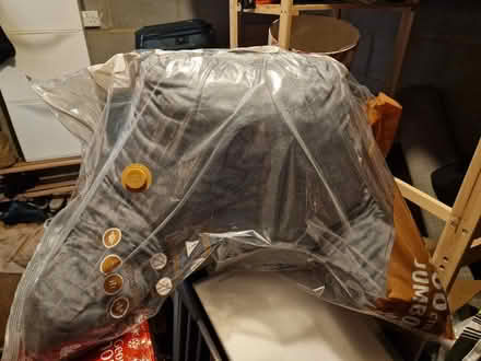 Photo of free Grey armed cushion (Brackley NN13) #1