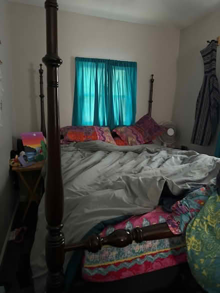 Photo of free Queen bed frame & 2 night stands (Corinth, NY 12822) #2