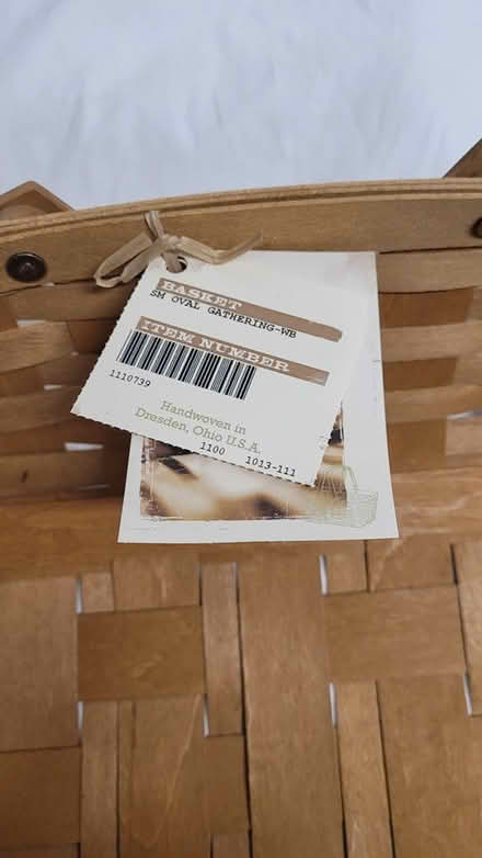 Photo of free Longaberger Brown Basket (Liverpool Bayberry) #3