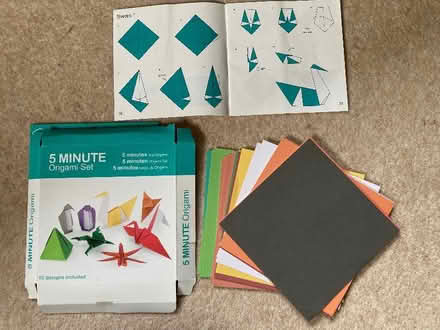 Photo of free Origami set (Cumnor OX2) #1