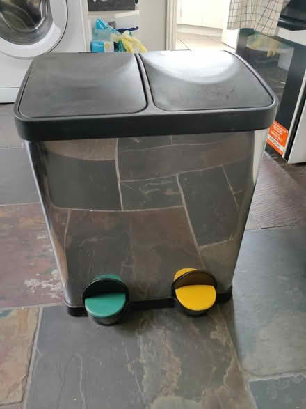 Photo of free Dual stainless bin (SW18) #1