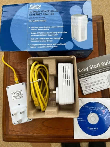 Photo of free two Solway home networking plugs (Scunthorpe DN15) #2