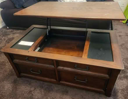 Photo of free Lift Top Coffee Table (Thornton 88th and York St) #3