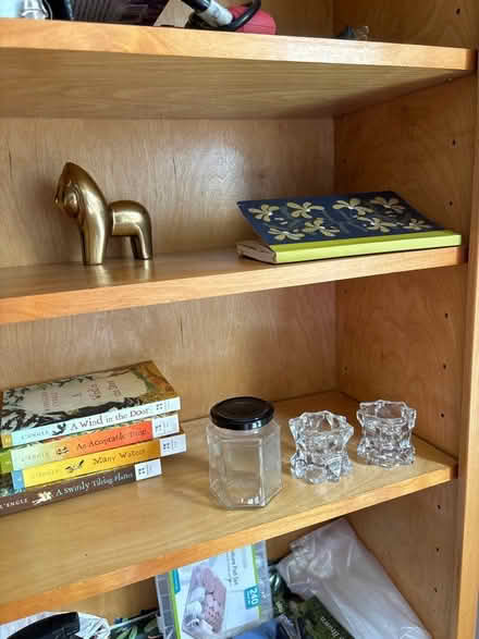 Photo of free Bookcase 32”Lx72”Hx12”D (W. 72nd St., NY,NY 10023) #2