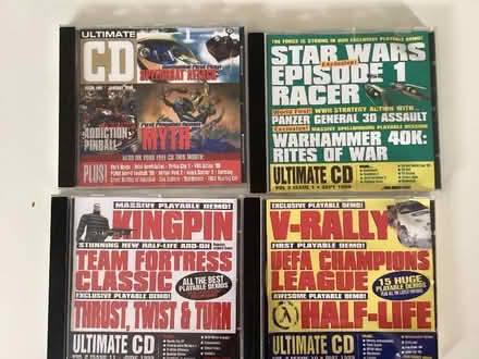 Photo of free CD games from 1990’s (Saint Leonards Ward EX2) #1