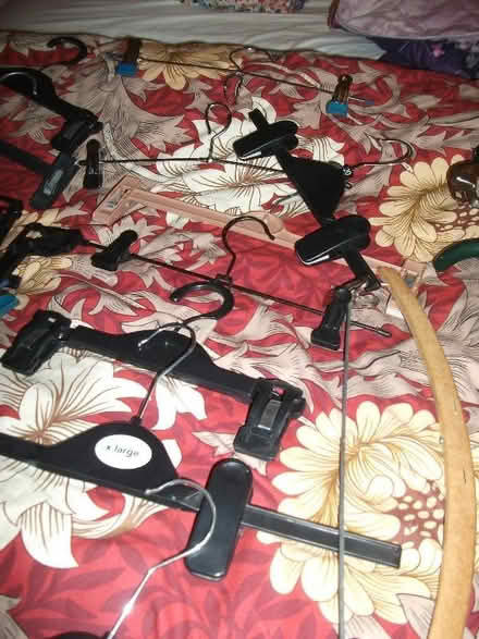 Photo of free an assortment of clothes hangers (New Brighton CH45) #1