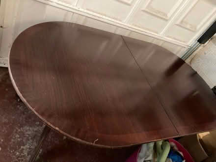 Photo of free Mahogany dining table (Tattenhall CH3) #1
