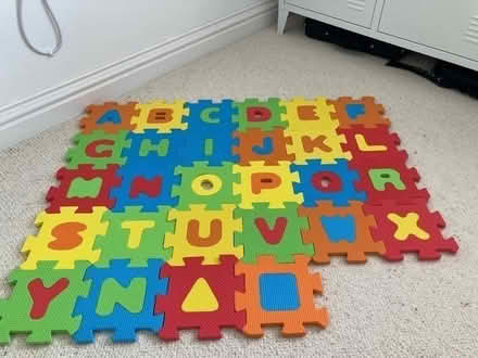 Photo of free ABC foam tiles (Solihull, B90 4) #1