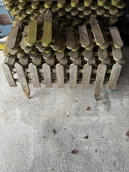 Photo of free Wooden Garden Picket Fencing x40 (PR8, Birkdale) #2