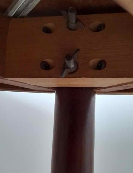 Photo of free Wooden table (Colchester Highwoods)