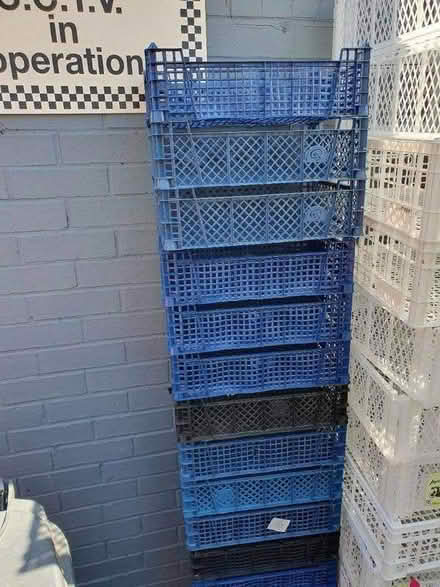 Photo of free Medium stacking crates (SE14) #3