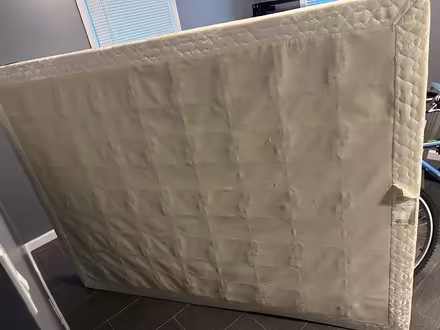Photo of free Queen mattress/box spring/frame (Mount rainier) #1