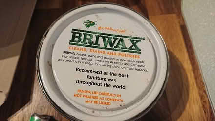 Photo of free Briwax furniture/wood wax polish stain (Dark Oak) (Corstorphine EH12) #2