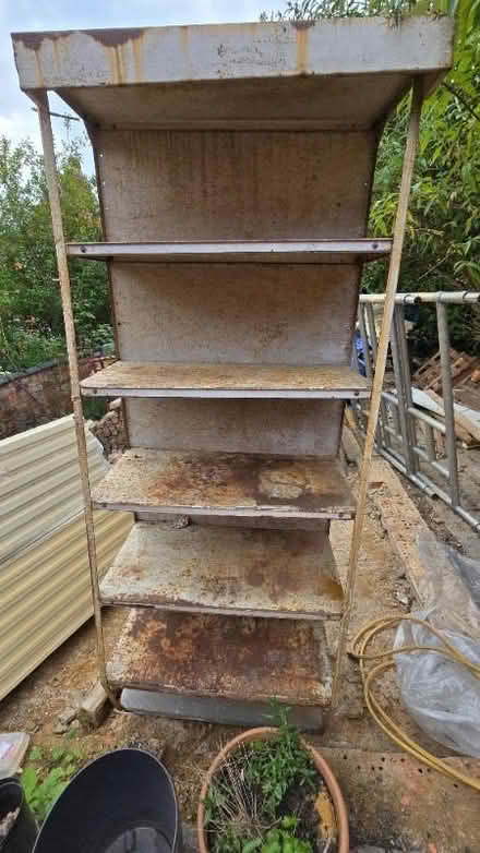 Photo of free Tall garage/shed storage shelves (New Bradwell MK13) #1