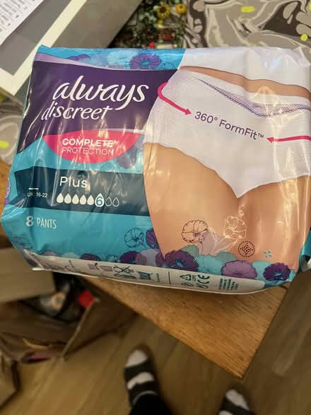 Photo of free Always adult incontinence pants L (Turnford EN8) #1