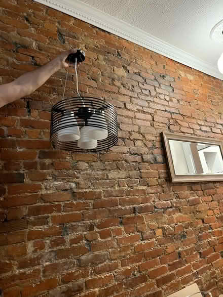 Photo of free Modern Chandelier light fixture (1111 I St NE) #2