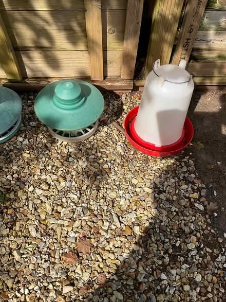 Photo of free Chicken Feeder & Waterer (Taunton TA2 Kingston St Mary) #1