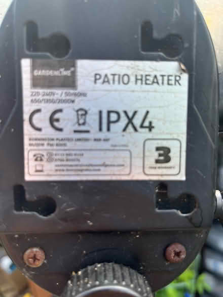 Photo of free Patio heater (Hatfield) #1