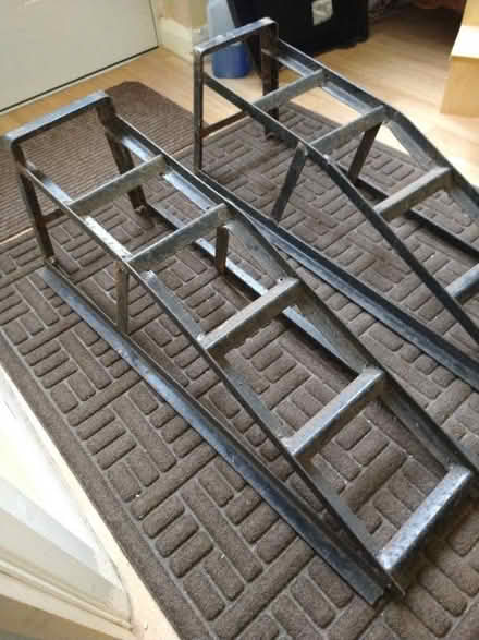 Photo of free Pair of car ramps for under-car inspection. (Garston WD25) #1