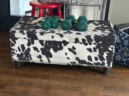Photo of free Storage ottoman (Kips bay) #1
