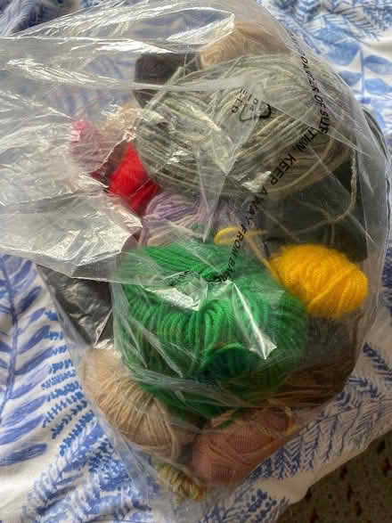 Photo of free Bag of scrap yarn (Dean Court OX2) #1