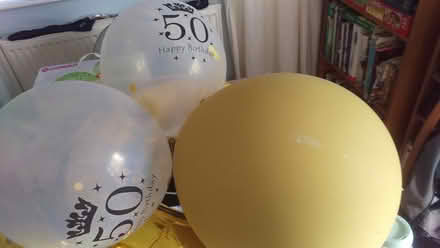 Photo of free 50th birthday balloons (EX7) #2