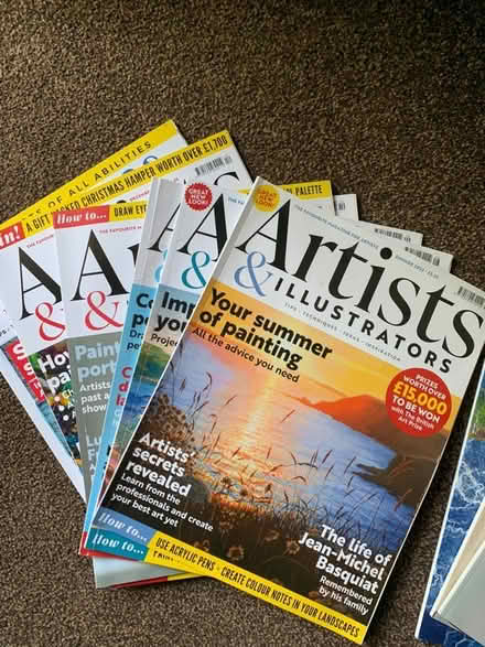 Photo of free Artist & Illustrator magazines (Oxton CH43) #2