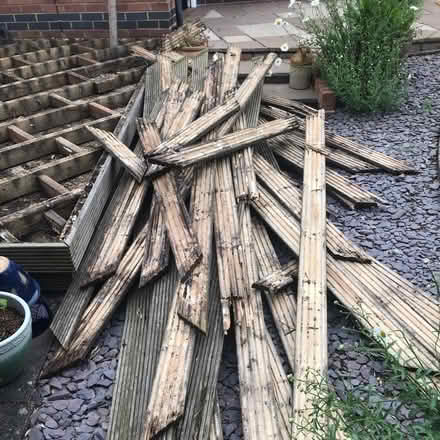 Photo of free Used decking boards (Wigston LE18) #1
