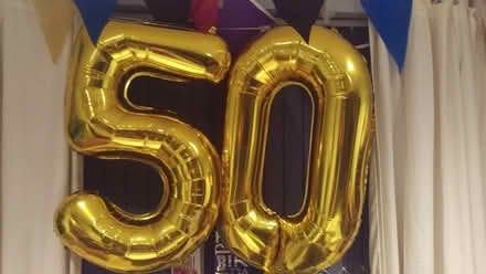 Photo of free 50th birthday balloons (EX7) #1